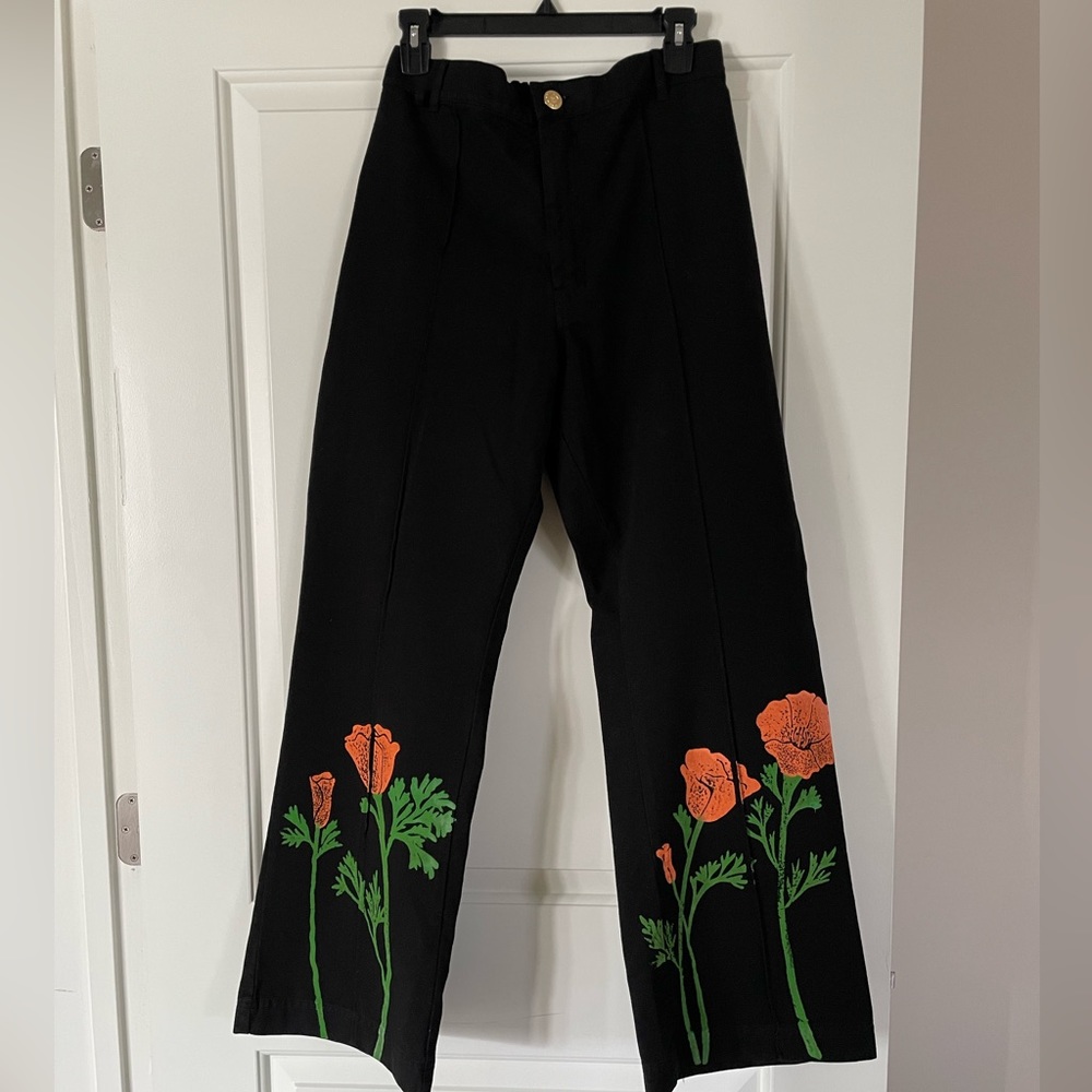 Big Bud Press Western Pants, California Poppy, size M
